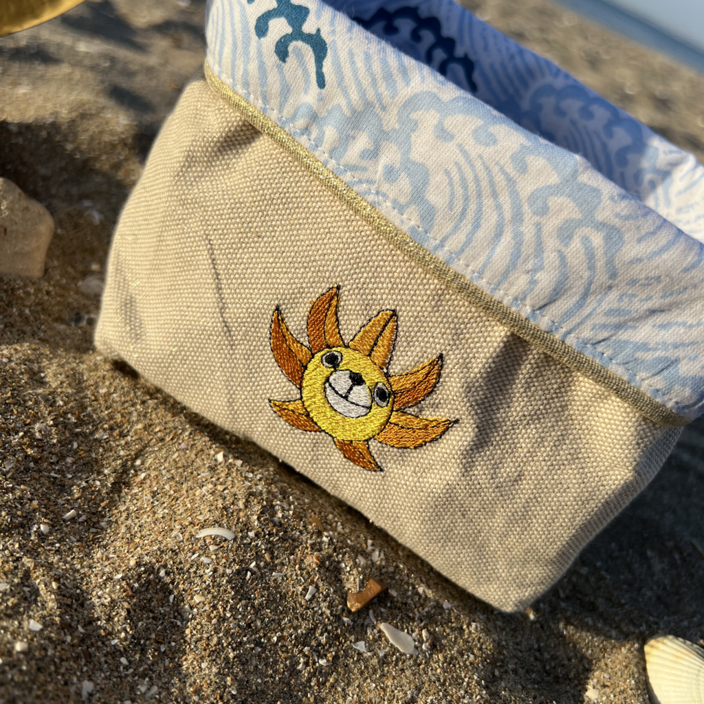 Petit panier en tissu Sunny