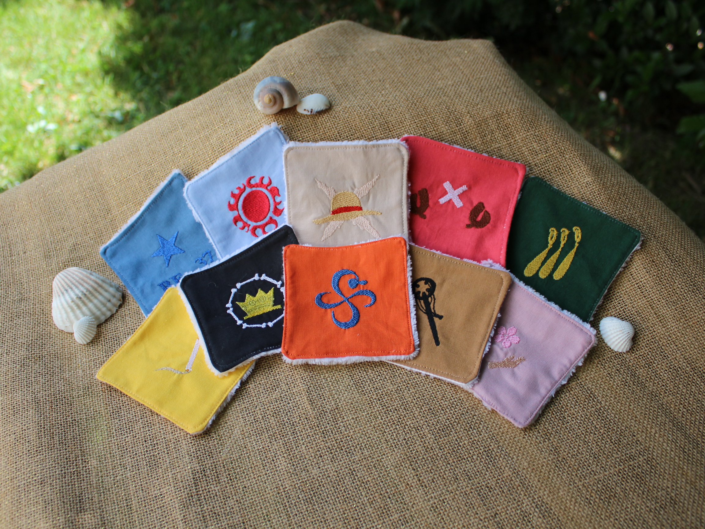 Lot cotons démaquillants One Piece