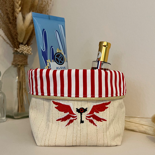 Petit panier en tissu Lucifer